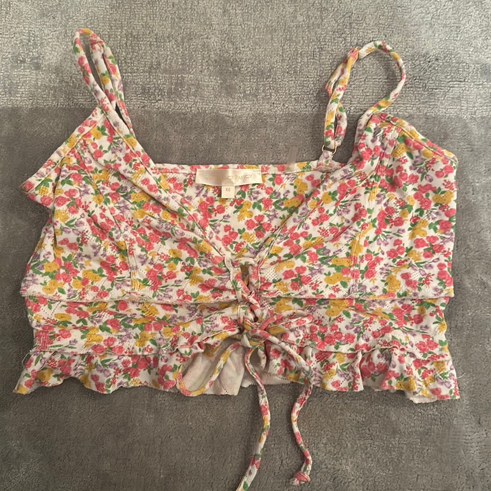 Loveshackfancy- Floral tank